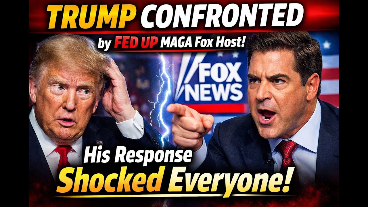 Trump CONFRONTED by FED UP MAGA Fox Host - His Response Shocked Everyone