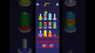 nut sort puzzle game level 631 solution