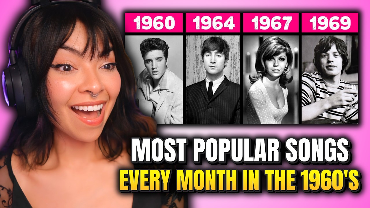 THIS BLEW MY MIND!!! | THE MOST Popular Song Each Month in the 60s !!! | FIRST TIME REACTION