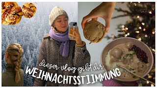 Ein bisschen WEIHNACHTSSTIMMUNG {VLOGMAS 01} Weihnachtsmärkte in Hamburg, Plätzchen backen, Deko