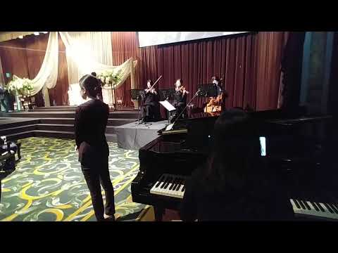 잠실롯데호텔 크리스탈볼룸 웨딩연주 결혼식연주 피아노 4중주 Lake luise