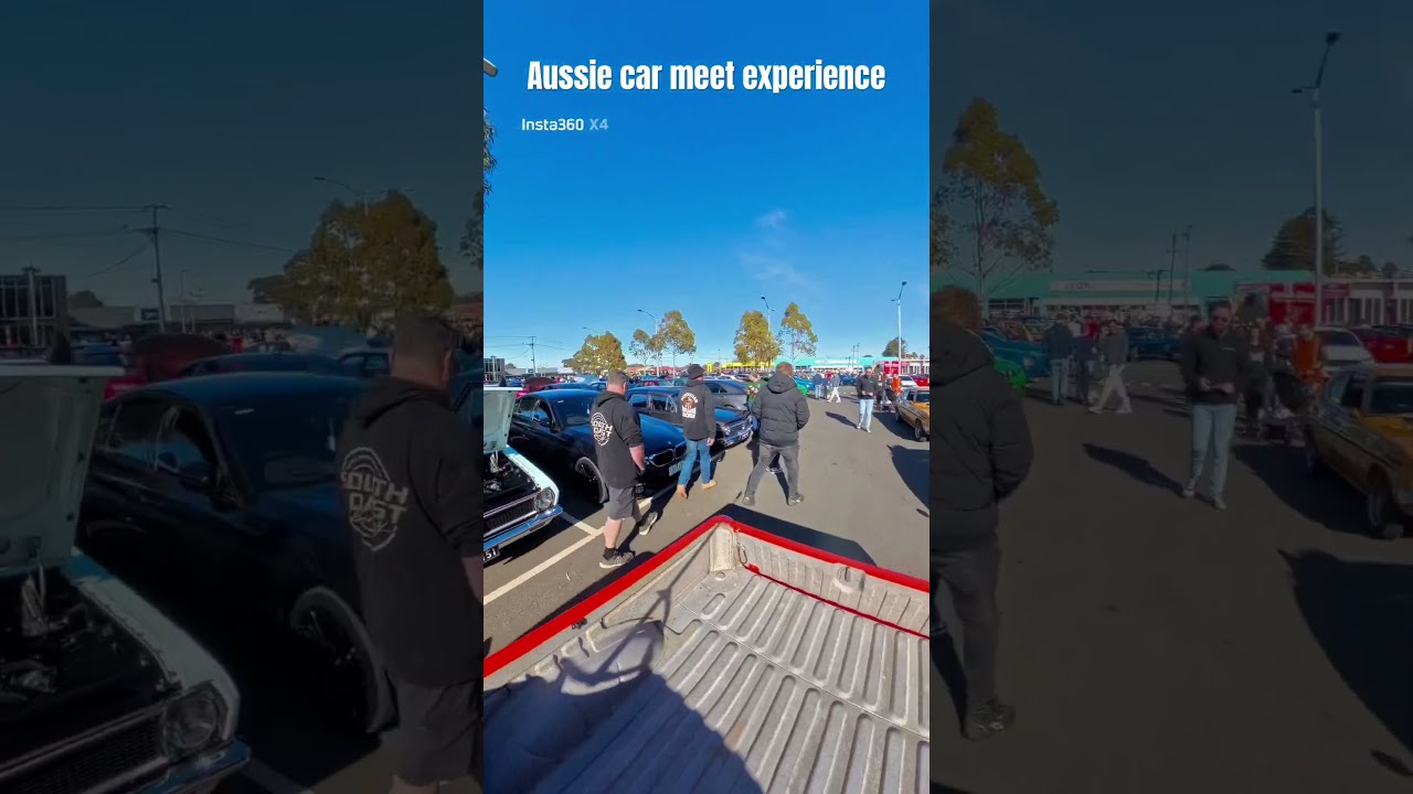 Amazing Aussie Car Meet Experience Up Close With Insta360