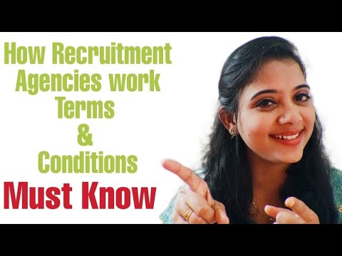 Rules of Recruitment Agencies|How Recruitment Agencies work|Recruitment Agencies Terms &