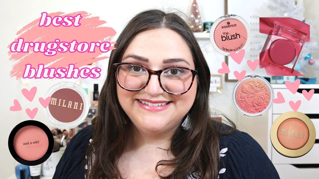 TOP 10 DRUGSTORE CREAM & POWDER BLUSHES!! YouTube