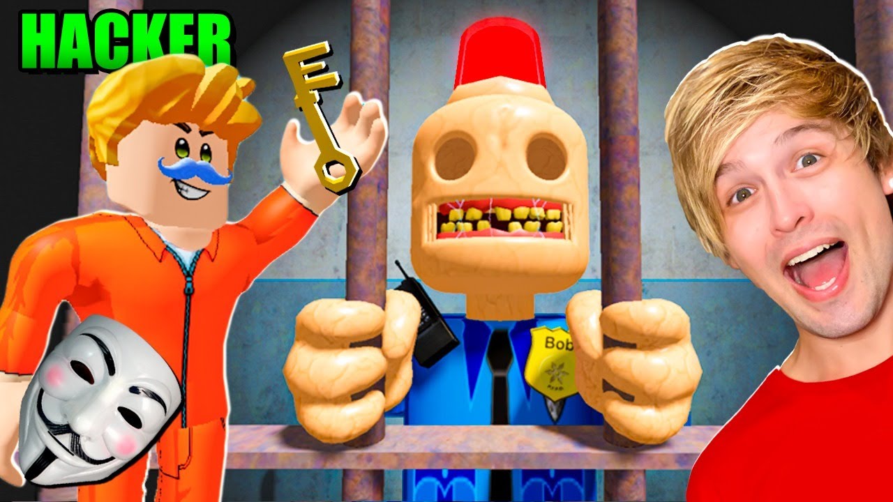 ANIMATRONIC? ESCAPE DO POLICIAL MALUCO DO ROBLOX!! (Escape Siren Cop's  Prison) 