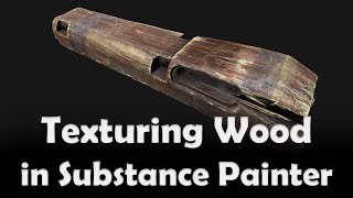 Substance Painter Wood \Texturing Wood\ Текстуринг матеріалу Дерева