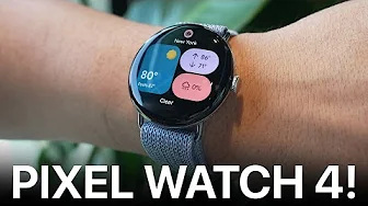 Google Pixel Watch 4 - First Impressions! This Is THE Smartest Smartwatch