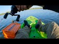 Kayak Fishing the Pond for Post Spawners! (CA, DELTA)