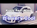 #74 Koshi Rear wing for ABARTH 595 installation ( Subtitles JP, EN, IT)