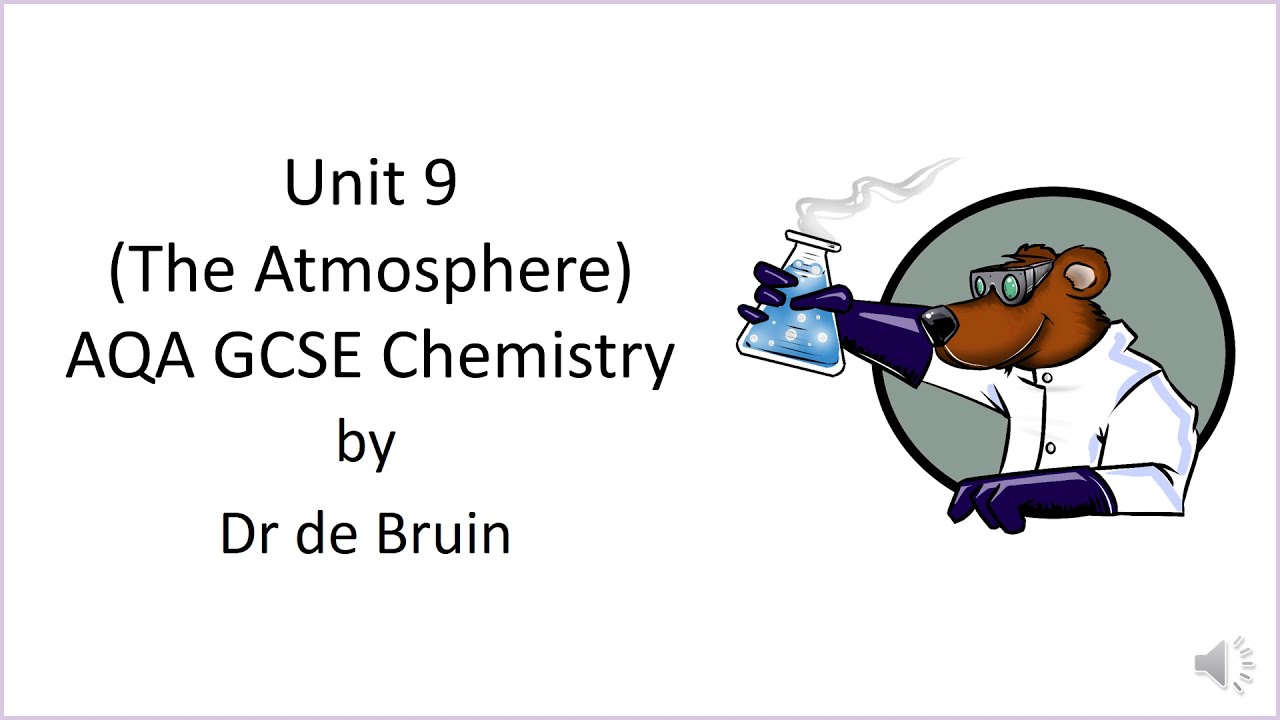 Chemistry of the Earth's Atmosphere for AQA GCSE Chemistry and Combined ...