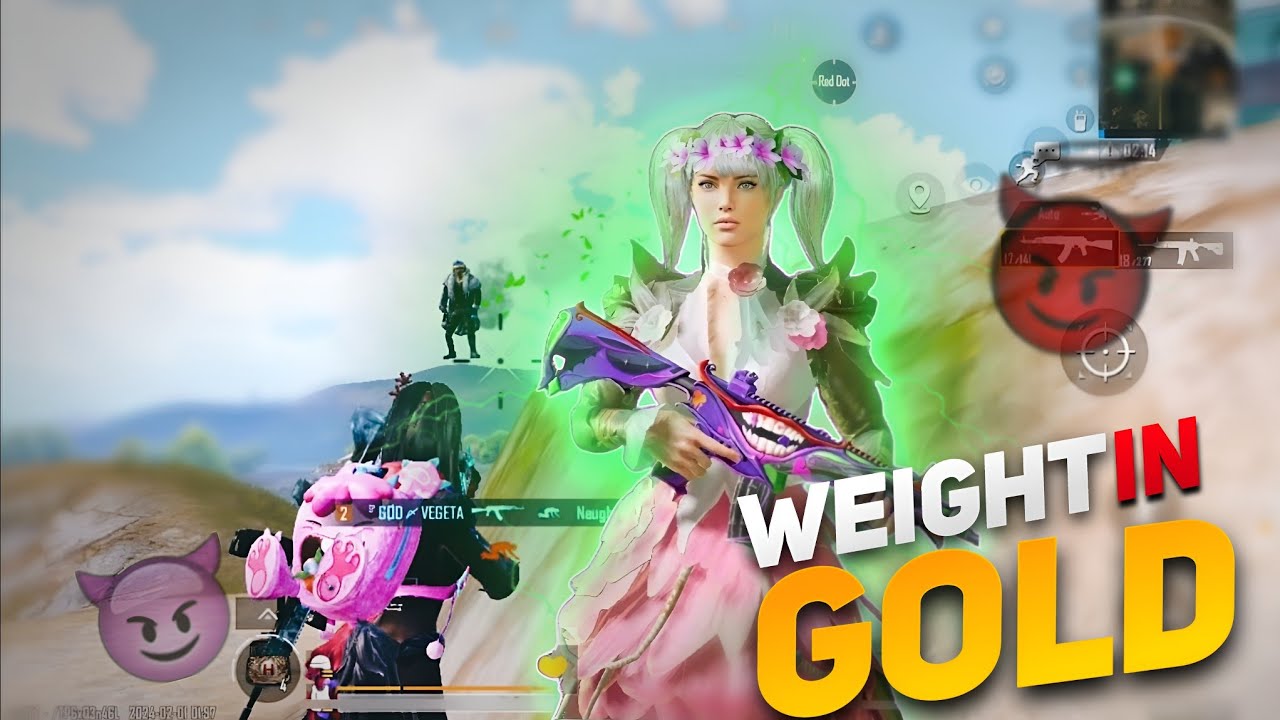 Weight In Gold | BGMI - PUBG MOBILE MONTAGE |