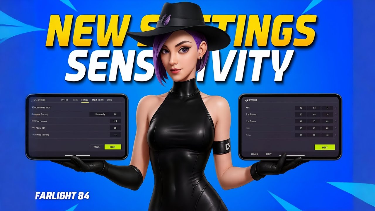 Best FPP Settings, HUD and Sensitivity For Farlight 84! - YouTube