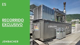 Un recorrido por nuestro contenedor Jenbacher que funciona con 100% hidrógeno | INNIO | ES