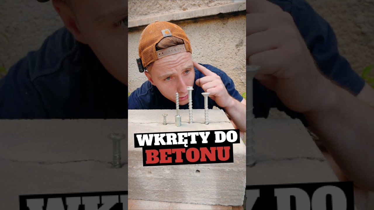 Wkręty do betonu🤔