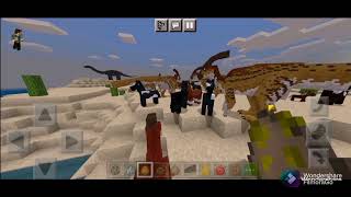 Jurassic world dominion trailer  Minecraft version