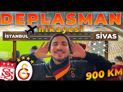 İSTANBUL’DAN SİVAS’A GİTTİM BAŞIMA NELER GELDİ ? | Sivasspor 1-2 Galatasaray Deplasman Hikayesi