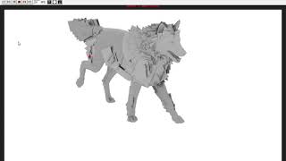 (Day 11) Animating a running wolf