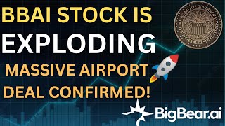 BIGBEAR.AI (BBAI) STOCK SURGES AFTER MAJOR AIRPORT DEAL –  IS THIS THE NEXT PALANTIR? - BBAI STOCK
