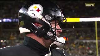 Ben Roethlisberger’s final QB kneel at Heinz Field + Postgame Interview 🥲