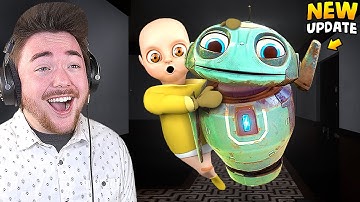 THIS NEW UPDATE IS INSANE!!! (Full Game + Ending) | The Baby In Yellow (Black Cat Update)