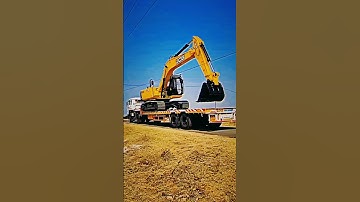 New jcb unloading from truck #jcb #shortvideo #shorts