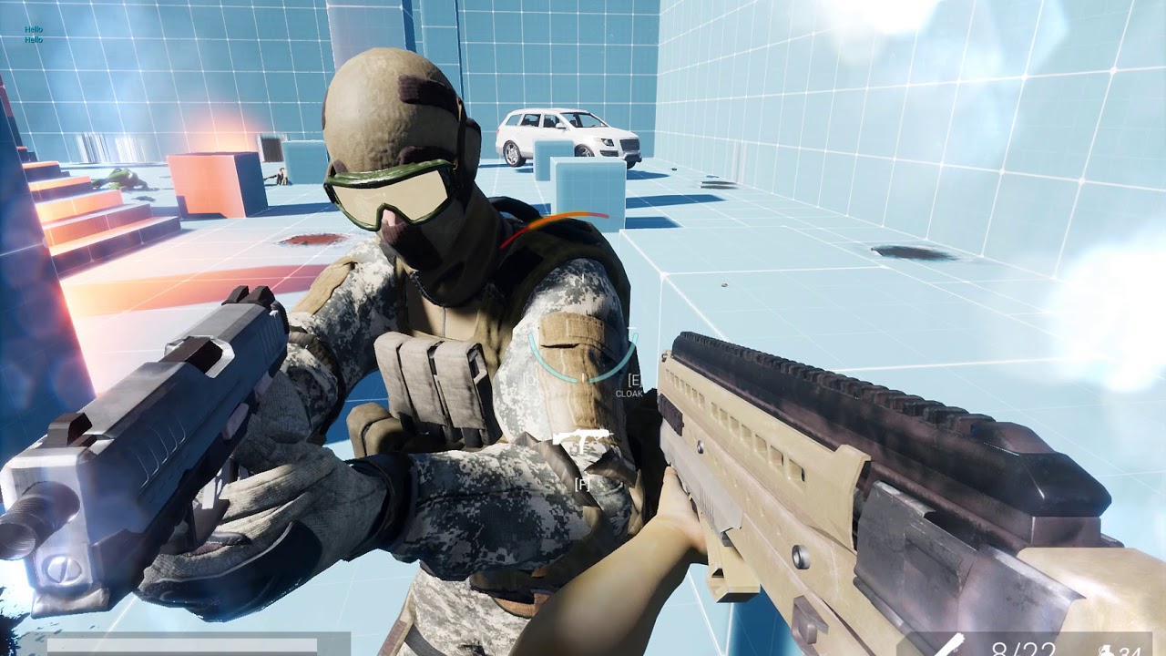 Trepang2 enemy melee bug