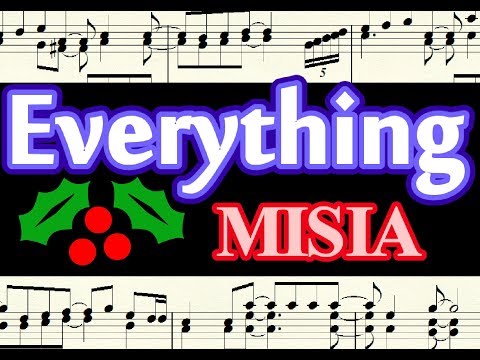 Everything   MISIA  /  楽譜   ピアノ編曲