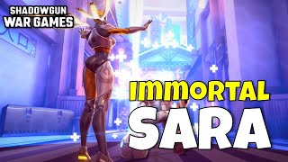 Shadow Guns: War Games | Sara SUPPORT character Gameplay | PVP Multiplayer Shooter | IOS / Android screenshot 4