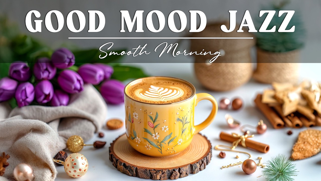 Good Mood Morning Jazz ☕ Smooth Coffee Jazz Instrumental Music & Bossa Nova Piano for Joyful Moods