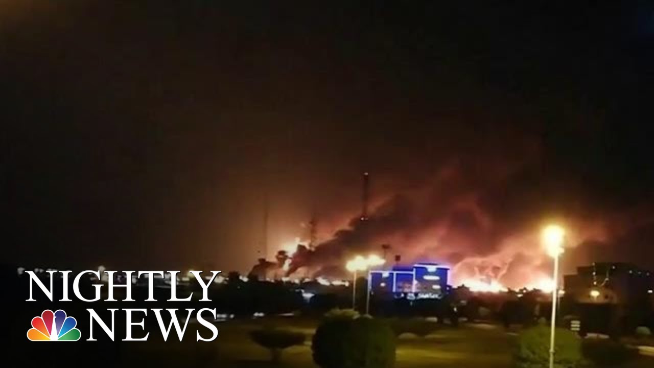 Saudi Oil Field Attack Originated From Iran, Used Cruise Missiles And Drones | NBC Nightly News