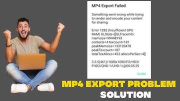 Alight motion Mp4 export problem solution in kannada | Mp4 export problem solution 😇