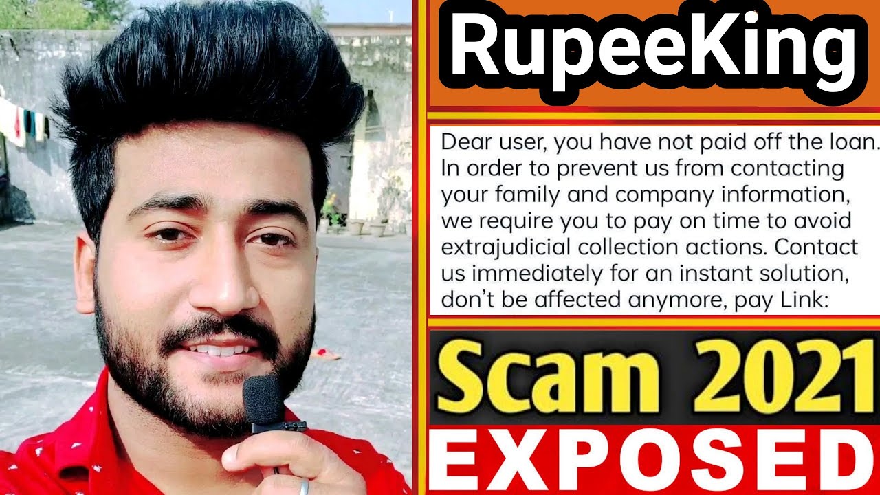 Rupeeking Loan WhatsApp Repayment Message Scam Exposed || Rupeeking Loan Repayment Message Reality