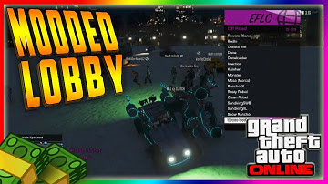 GTA 5 ONLINE - MODDED FUN LOBBY #9 - MOD MENU TROLLING/FUN (GTA 5 MODS)