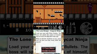 U Can Beat Video Games - The Lone Ranger - Copycat Ninja