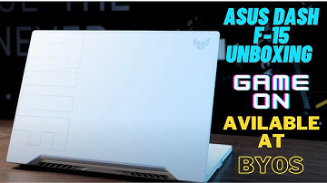 ASUS DASH F15 -A Thin & Light RTX 3060 Gaming Laptop😱- 144hz Display, Tiger Lake i7 🔥 #byos #laptop