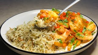 Fluffy Basmati Rice and Shrimp Never Tasted So Good/Easy Recipes screenshot 4