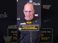Clark Lea is locked in 🏈😅 #VANDERBILT #CFB