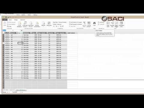 Microsoft Dynamics GP - Excel Power Pivot SOP Dashboard