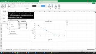 How to make a scatter plot on Excel