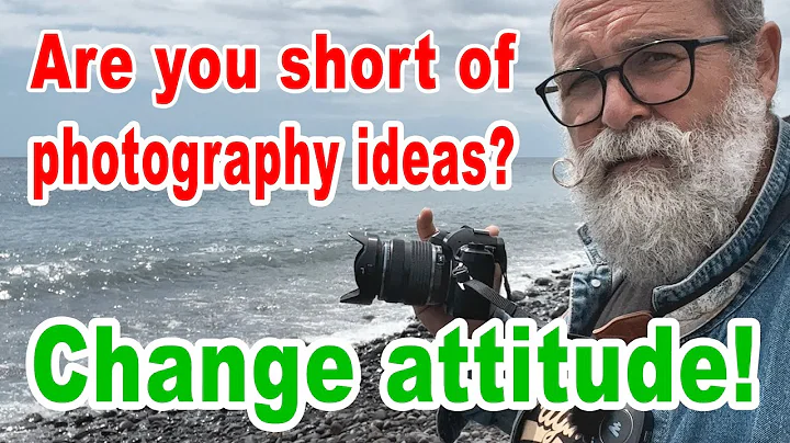 Are you short of photographic ideas? Change your a...