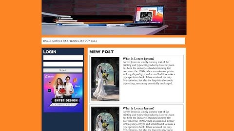 Hướng dẫn dựng layout HTML CSS cơ bản từ thiết kế Photoshop