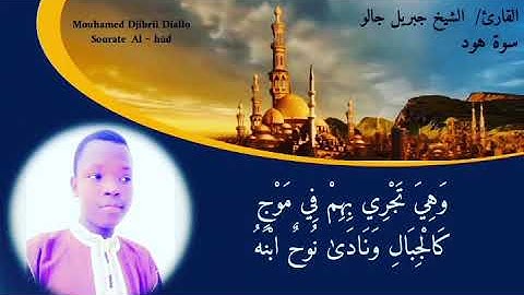 وَهِيَ تَجْرِي بِهِمْ فِي مَوْجٍ كَالْجِبَالِ   / القارئ الشيخ جبريل جالو