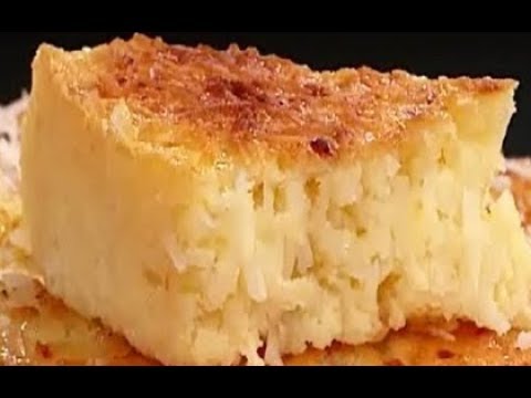 RECEITA COCADA COM QUEIJO AO FORNO