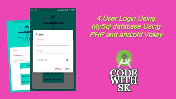 4.USER LOGIN[android volley and mysql php]