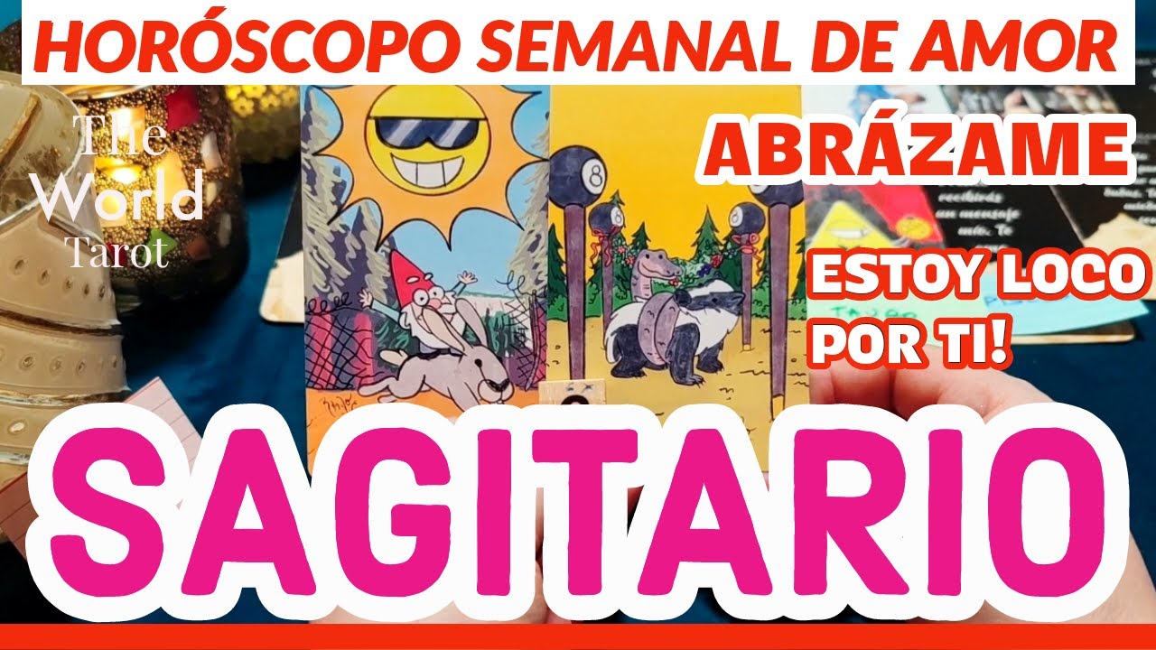 SAGITARIO ♐ TE LLEGA UN WHATSAPP TREMENDO DE AMOR POR TI‼️😱 HORÓSCOPO ...