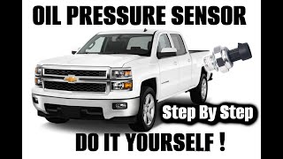 Chevy / GMC - Oil Pressure Sensor Switch - Do It Yourself Guide by What To Do Rob 134 views 4 months ago 12 minutes, 28 seconds