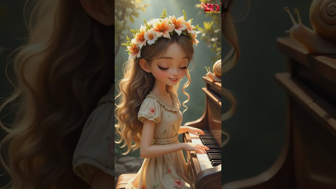 🎹 “Slowly, Softly, You Shine” | Piano Cover Sung & Played by a Young Girl | Gentle & Emotional