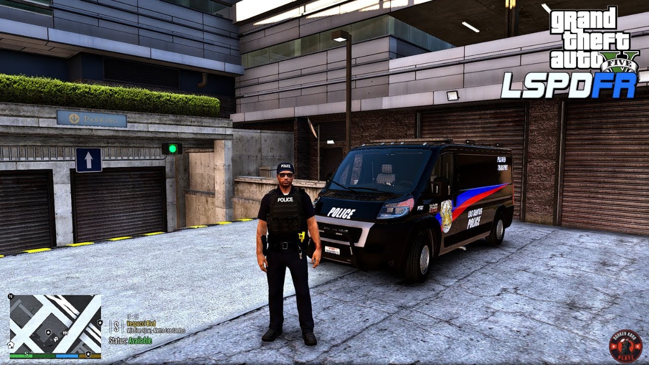 Playing GTA 5 As A POLICE OFFICER | Prisoner Transport, City Patrol | GTA 5 Police Mod