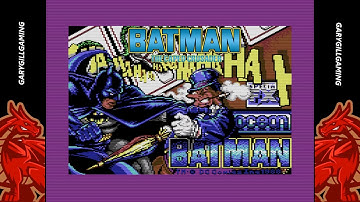 Batman : The Cape Crusader (1988) C64 Loader And Gameplay