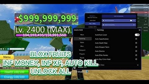 Roblox Script! | Blox Fruits | Inf Money, Inf XP, Unlock All | (Pastebin) (Raw) Working 2023